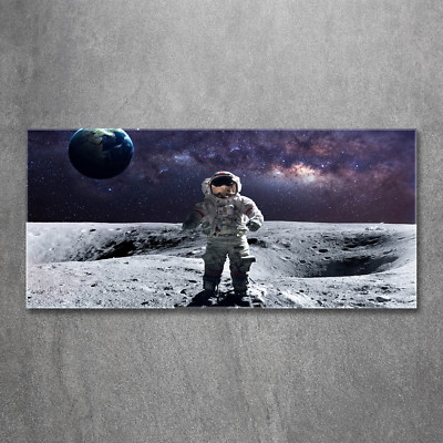 Glas-Bild Wandbilder Druck auf Glas 120x60 Weltall & Science-Fiction Astronaut