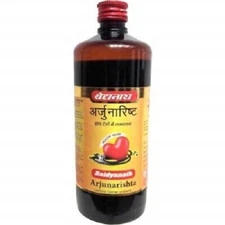 3 x Baidyanath Arjunarishta (450ml) Ayurvedic Cardiac Tonic (Pack of 3)