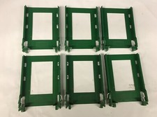 Lot of 6 NCR Green Plastic Hard Drive Bracket Caddy for 7459 497-0465040