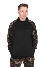 Fox LW 1/4 Zip Pullover Black Camo QTR S M L XL XXL XXXL Zipper Hoodie SALE