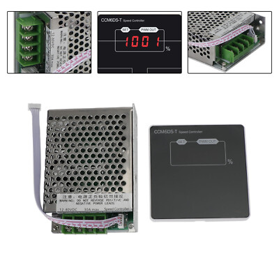 12V 24V 48V 30A PWM Motor Speed Controller Dimmer Soft Start /Stop DC 12-80V UE