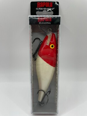 Rapala Super Shad Rap SSR-14 RH Red Head Wobbler