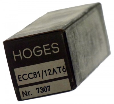 NEU/NOS/OVP: Elektronenröhre ECC81 / 12AT6 (Hoges)