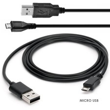 Micro-USB to USB Cable fit Beats By Dre Beats Pill ;Gogroove Pal Bot ; Beats By