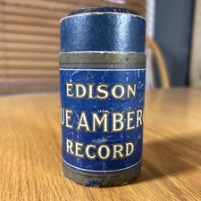 Edison Cylinder Record Circus Day In Dixie Premier Quartette 2716 Blue Amberol