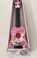 Hello Kitty and Friends First Act Pink Ukulele String Musical Instrument New