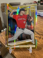 Brandon Birdsell 2022 Elite Extra Edition Aspirations Gold Prospect RC #/24 🔥📈