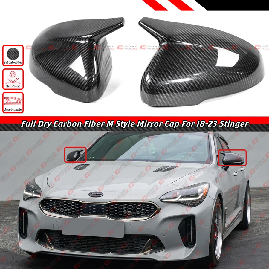 FOR 2018 23 KIA STINGER GT LINE M STYLE FULL DRY CARBON FIBER