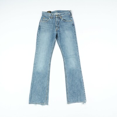 Lee Bootcut Gebraucht (Cod.D2252) Herren Hohe Taille Jeans Denim