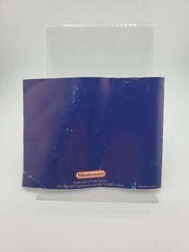 Pin Bot PinBot NES Nintendo Instruction Manual Booklet Only