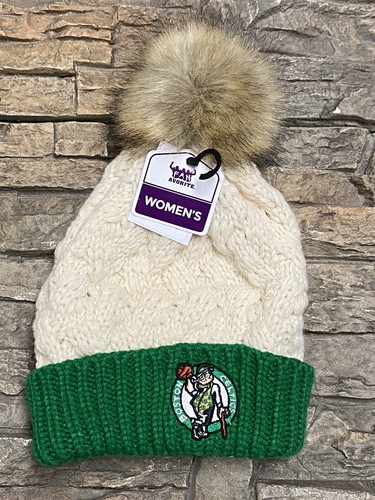 boston celtics pom pom hat