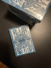 New Smoke and Mirror V8 Blue Special Edition Playing Cards Dan And Dave Decks