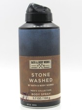 BATH  BODY WORKS STONE WASHED BODY SPRAY FOR MEN 3.7 OZ