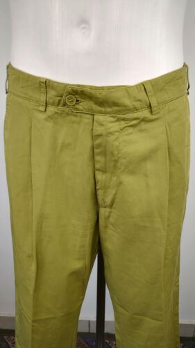 PAUL & SHARK PANTALONE COTONE UOMO TG. 50 COTTON PANT MAN ITALY CASUAL VINTAGE - Photo 2 sur 9