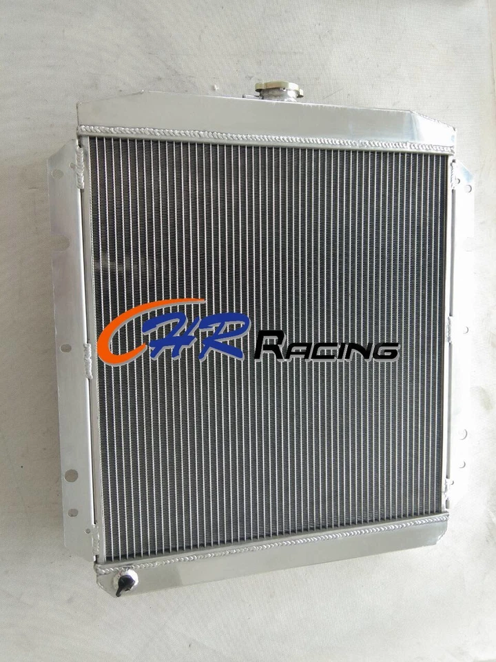 Radiador de aluminio para Buick Special/Roadmaster 1950-1952 con motor Chevy V8 MT Foto 4 de 4