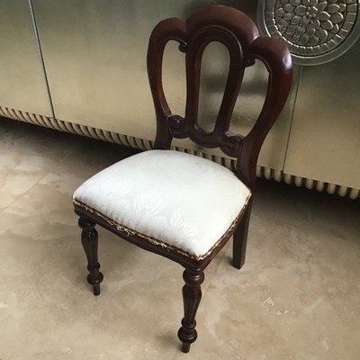 vintage doll chair