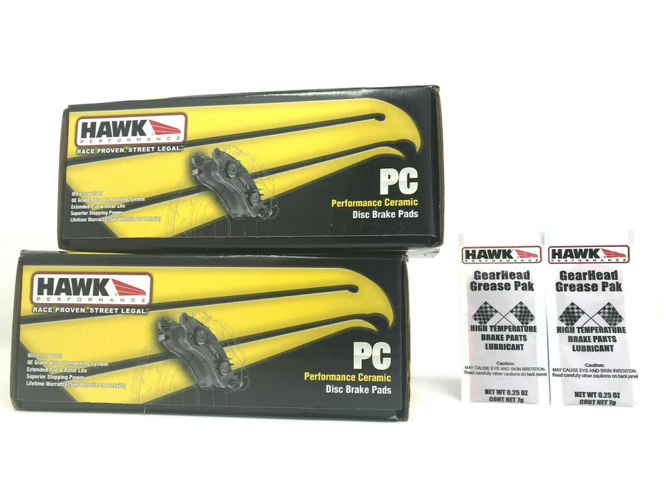 Pastillas de freno delanteras + traseras Hawk cerámica BMW 335i 335is 335xi 335d X1 E90 E92 335 Foto 4 de 4