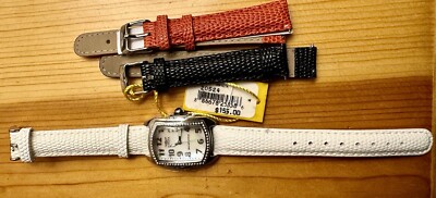 Invicta Lupah Lady Watch 20524 Special Edition Night Glow Leather 3 Band Set New