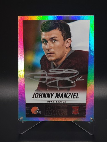 Johnny Manziel [Autograph] #387 2014 Panini Score card