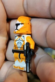 LEGO Star Wars Clone Wars Bomb Squad Trooper Minifigure (7913) sw0299 C16-2 EUC 