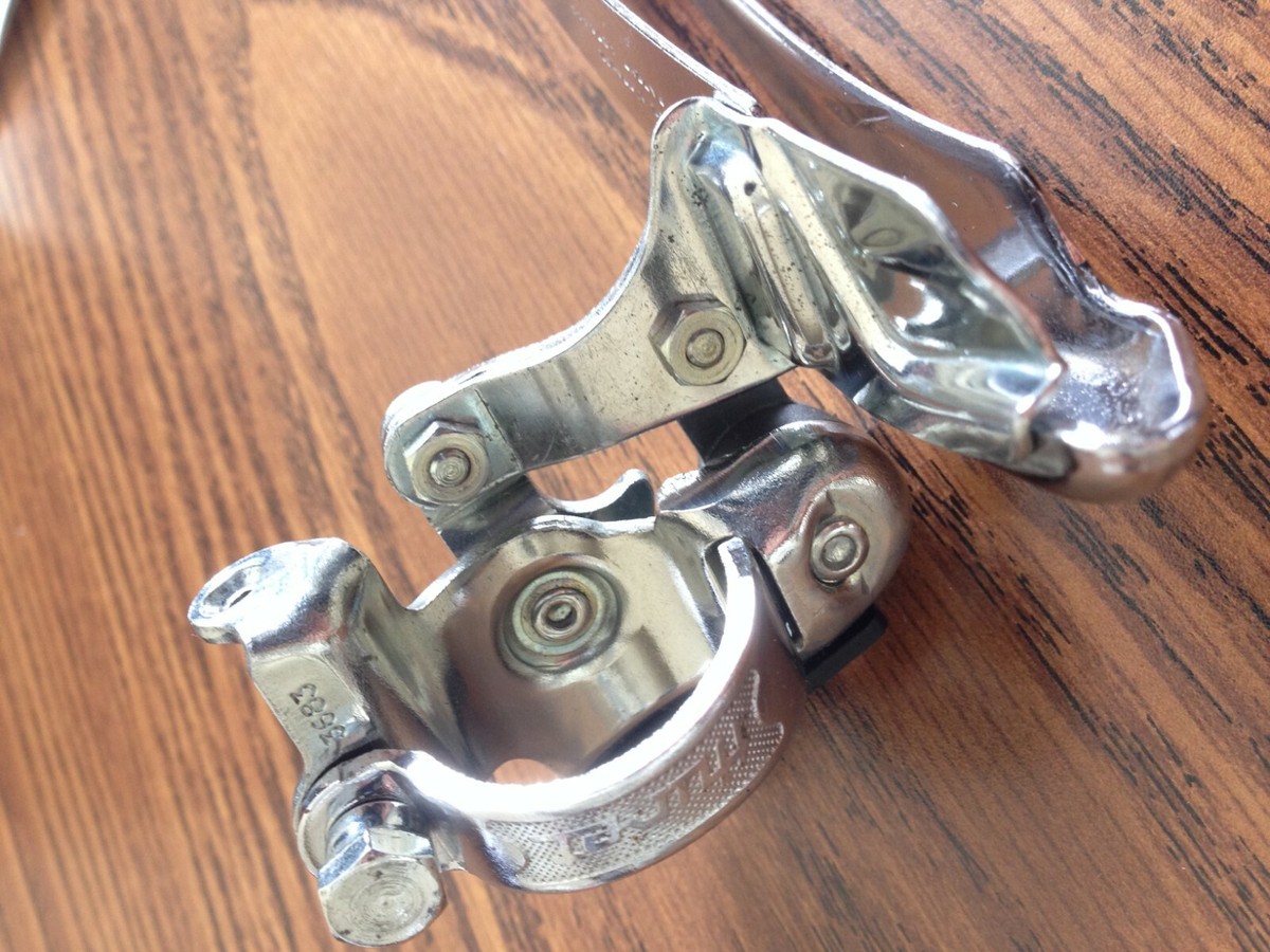 Dérailleur Avant Vintage Sachs Huret Made In France - Tirette Inférieure 28,6 Mm, 7 Vitesses