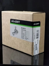 microSHIFT M21 Rear Derailleur - 6,7 Speed, Long Cage, Dropout Claw Hanger, Blac