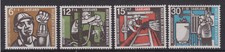 Saarland Nr. 404-7 postfrisch "Wohlfahrt Kohlebergbau 1957", 6-30 F