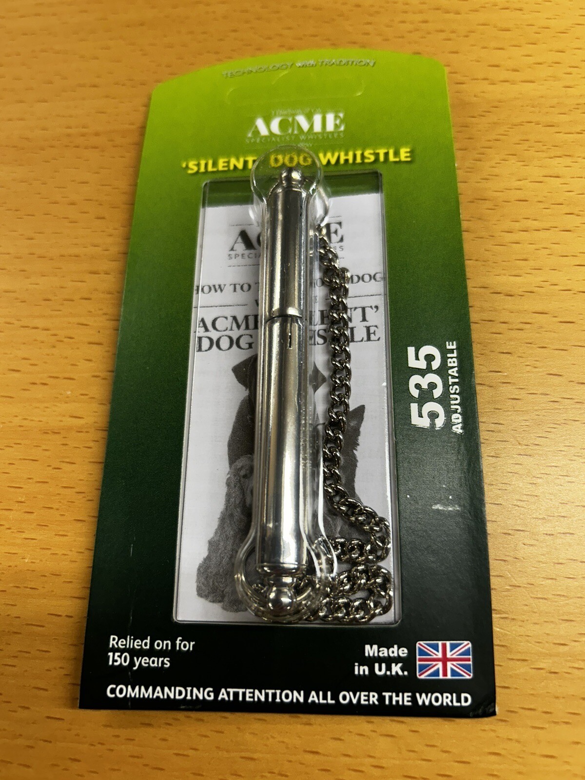 Acme 535 Silent Dog Whistle Gundog Training Aid 717668115358 eBay