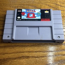 Toys Let the Toy War Begin! SNES Super Nintendo Entertainment System - Tested