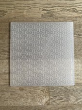 Cartella in rilievo stile geometrico marocchino 6x6 pollici per artigianato carta/argilla