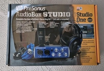 PreSonus AudioBox Studio, MIDI Sport Connection (Various Hardware from kit)