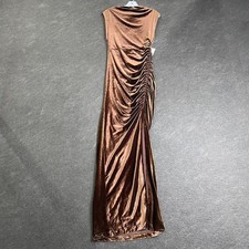 BHLDN By Anthropologie Francesca Velvet Maxi Dress Women's Size S 
