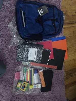 Back To School Backpack Supplies Bundle K-12 (Help A Family In Need)