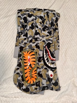 BAPE Ginza Camo Japan Exclusive Shark Hoodie Size L Bathing Ape | eBay