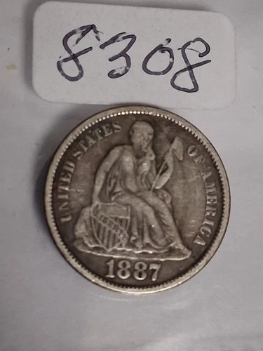 1887-S Seated Liberty Dime — photo from another recent sale