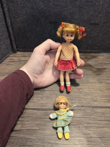 Read Barbie Sister Tutti FAMILY AFFAIR BUFFY & MRS. BEASLEY SET #3577 - Vintage