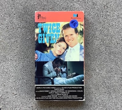 Twice Given VHS 80s Christian Movie Drama Mark IV Tom Williams Ministries Rare