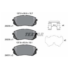 Satz Bremsbeläge Bremsklötze vorne für KIA Sportage 4 QL Xceed CD 24123039