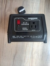 Sunpower  US plug to UK Power Adapter Plug 3 Pin AC AC Convertor Model SP2P300