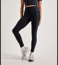 Nike One High Waisted 7/8 Leggings Women  s Small New Black