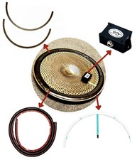Goedrum Components Pack for DIY eCymbal - 180 degree triggering Dual Zones