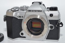 OM SYSTEM Olympus OM-5 Body Silver Used Tested From Japan