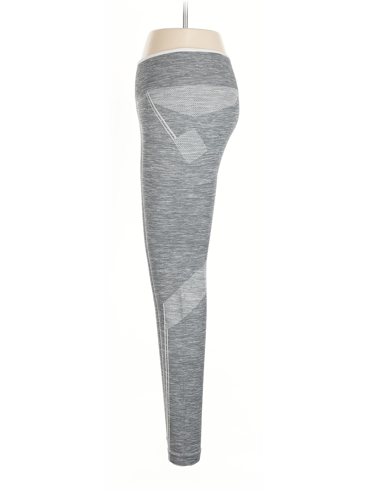 Saucony Women Gray Active Pants M thumbnail 4