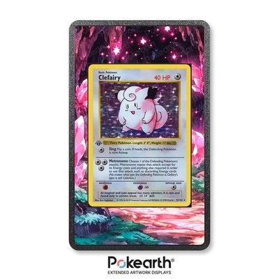 Clefairy 5/102 - Erweiterte Artwork Hülle für Pokémon Karten