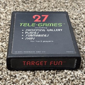 Sears Tele-Games Atari 2600 Heavy Sixer Console With Box TESTED