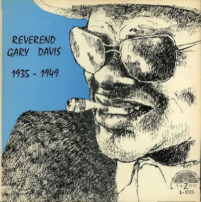 Rev. Gary Davis 1935-1949 NEAR MINT Yazoo Vinyl LP