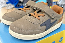 Munchkin by Stride Rite Boy's Maxwell Grey Sneakers 11M Little Boy New in Box