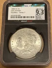 1884-CC Morgan Silver Dollar $1 NGC MS63 VaultBox W/Box GSA Hoard *Luster*