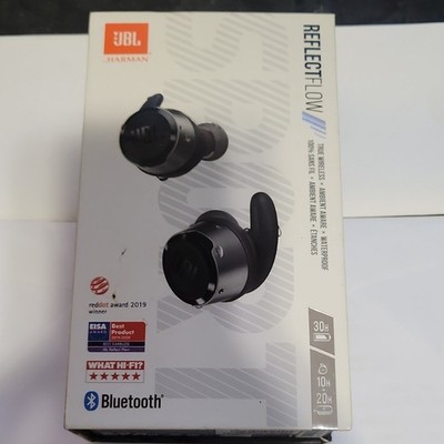 JBL Reflect Flow True Wireless In-Ear Bluetooth Earbuds Mic Waterproof Black