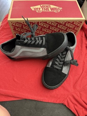 Old Skool VANS Size 6 Reflective Pop Black/Pewt Skate Shoes